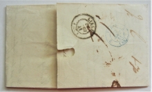 rennes-france-1811-stampless-folded-letter-to-lille