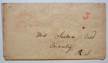railroad-stampless-cover-boston-&-albany-red-postmark-on-postal-history-stampless-cover-to-coventgry-ri