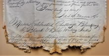 philadelphia-pennsylvania-1851-stampless-folded-letter-postal-history-to-alexandria-virginia