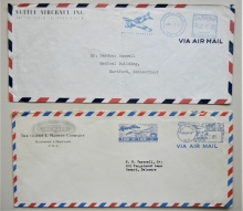 vultee-and-glenn-martin-aircraft-company-postal-history-covers