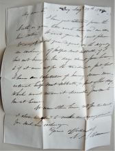 troy-new-york-1834-stampless-folded-letter-to-rev-reuben-smith