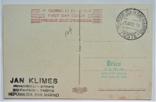 san-marino-scott-c82-triangle-stamp-on-first-day-postcard