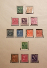 1938 PRESIDENTIAL SERIES (SCOTT 803-834) COMPLETE NEVER HINGED MINT STAMP SET WITH COILS 
